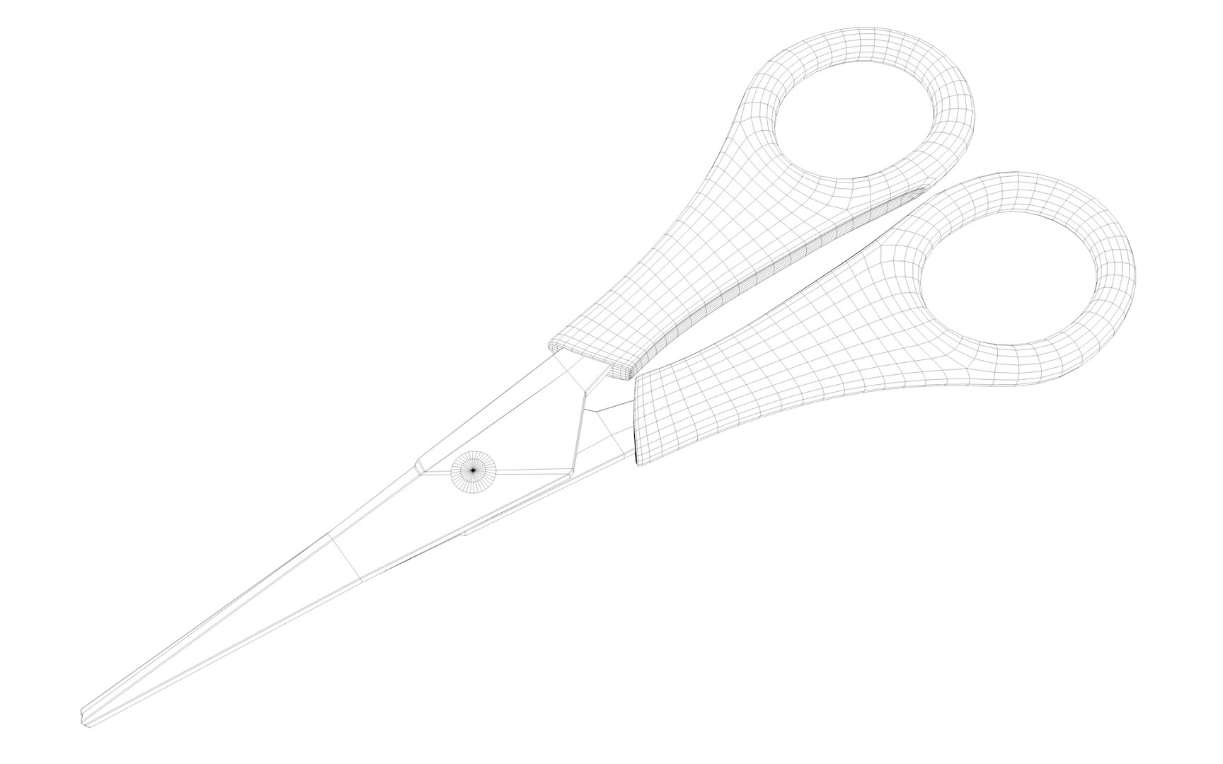 3D Scissors Paper Model - TurboSquid 1508465