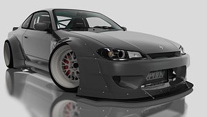 3D Nissan Silvia S15 Rocket Bunny
