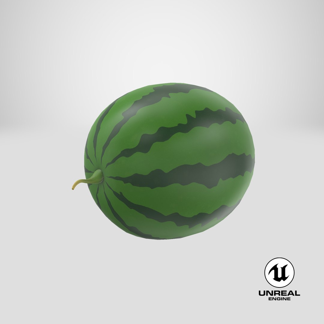 Cartoon Watermelon 3D https://p.turbosquid.com/ts-thumb/P9/T5inVM/P3/stemcell_unreal_render/png/1691393864/1920x1080/fit_q87/0eaafb5112f57b659f4670ead0351a78024adf8c/stemcell_unreal_render.jpg
