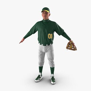 baseball player generic 3d max