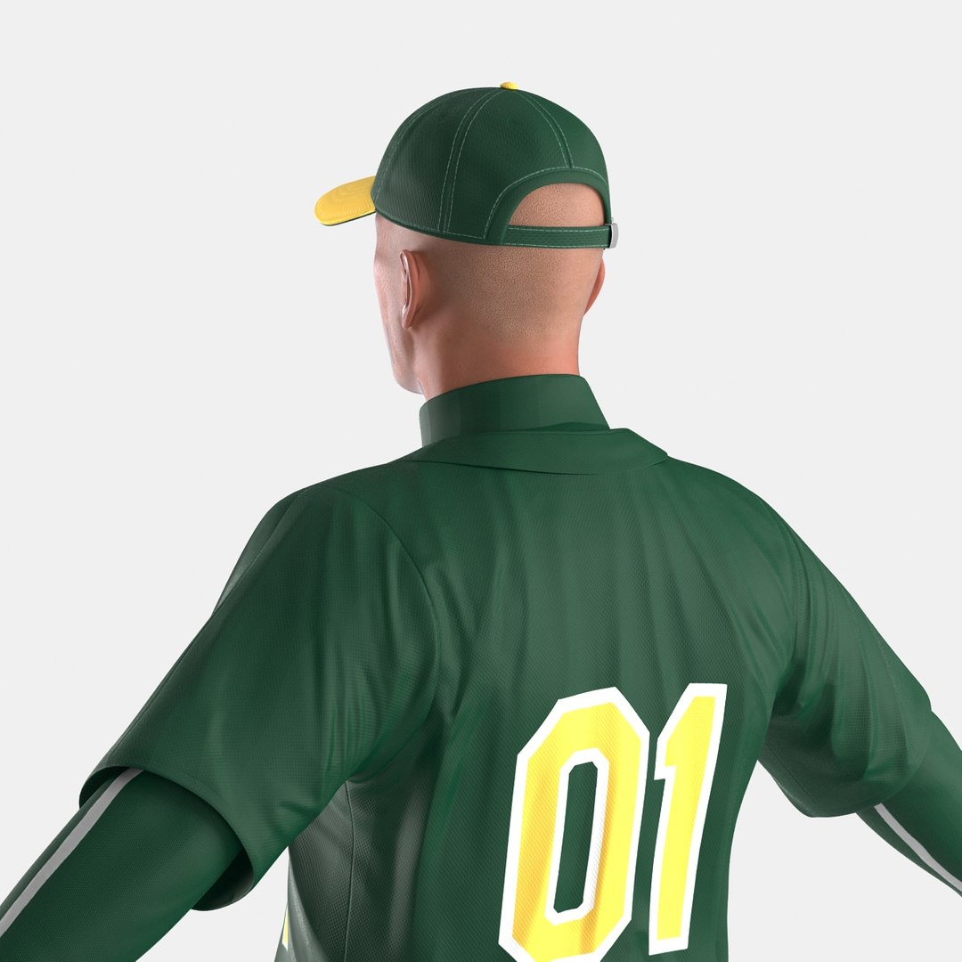 Baseball Player Generic 3d Max