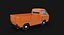 3d t3 volkswagen transporter model