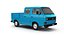 3d t3 volkswagen transporter model