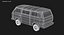 3d t3 volkswagen transporter model