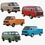 3d t3 volkswagen transporter model