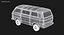 3d t3 volkswagen transporter model