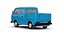 3d t3 volkswagen transporter model