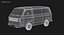3d t3 volkswagen transporter model