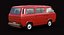 3d t3 volkswagen transporter model