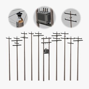Utility Poles - Composite Electrical Distribution System