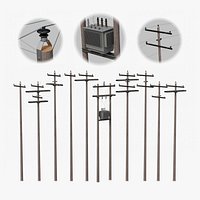 Utility Poles - Composite Electrical Distribution System