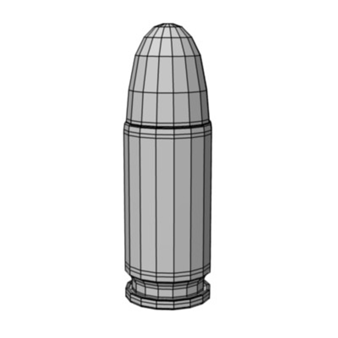 Bullet model - TurboSquid 459348