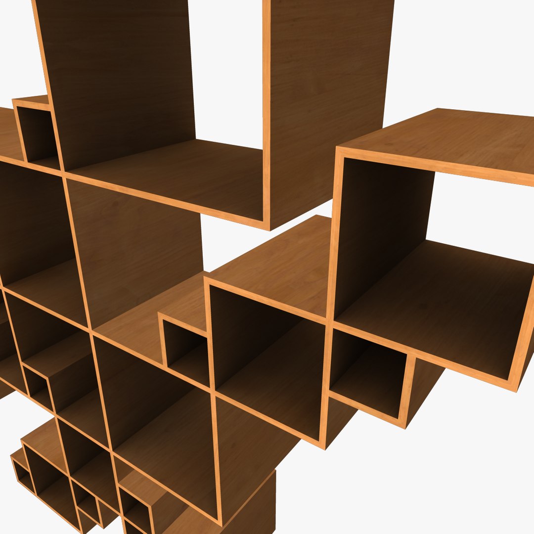 Random Square Shelfing X