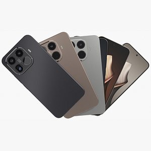 3D Xiaomi 15T Pro All Colors model