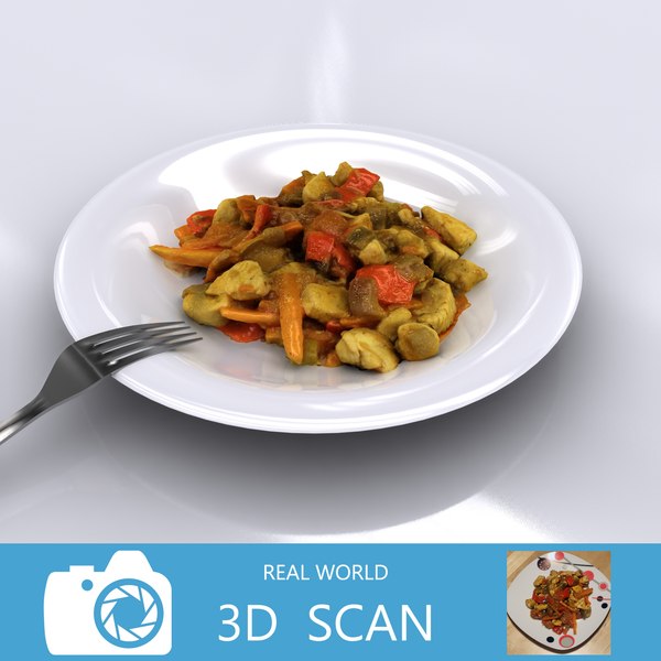 3d meal chicken