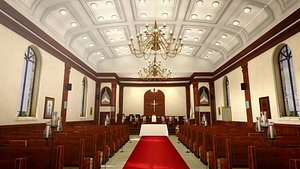3D model Church