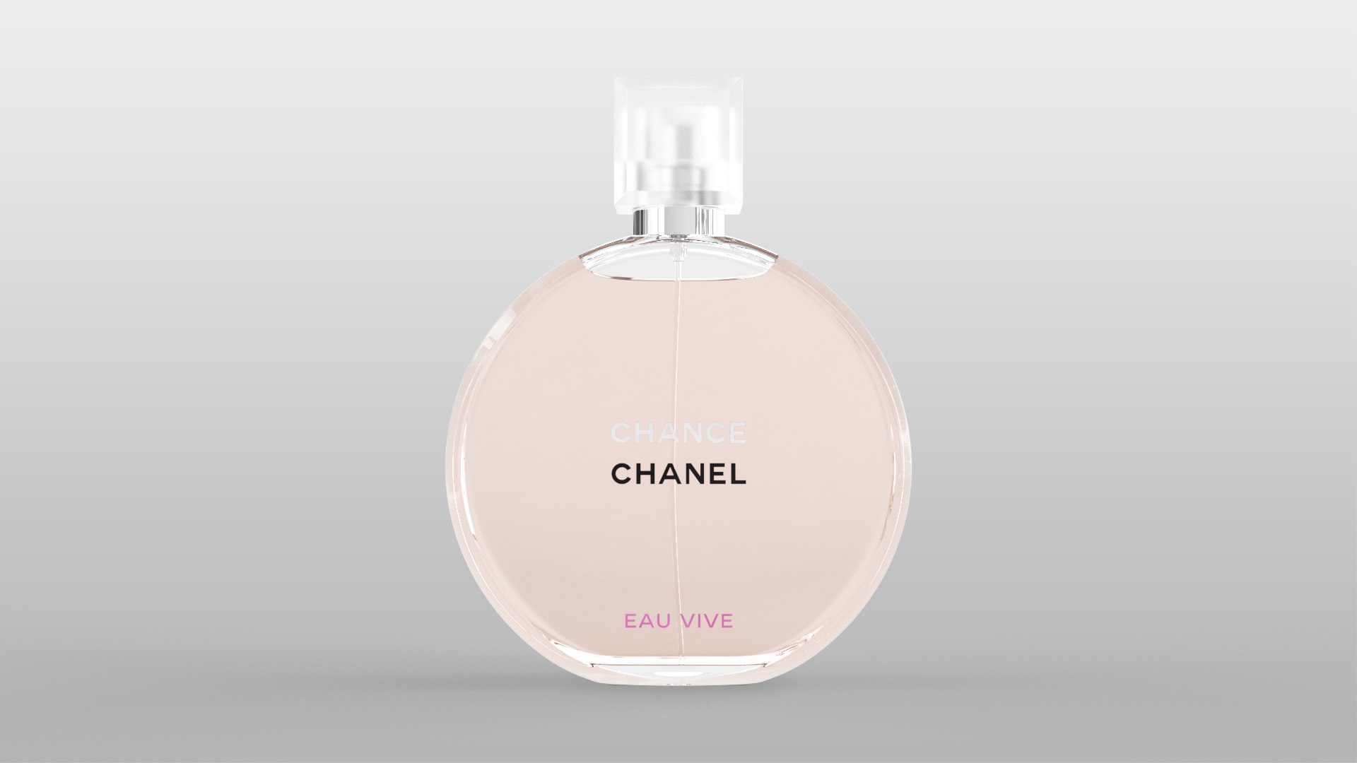 Chanel chance eau vive 3D model - TurboSquid 1480481