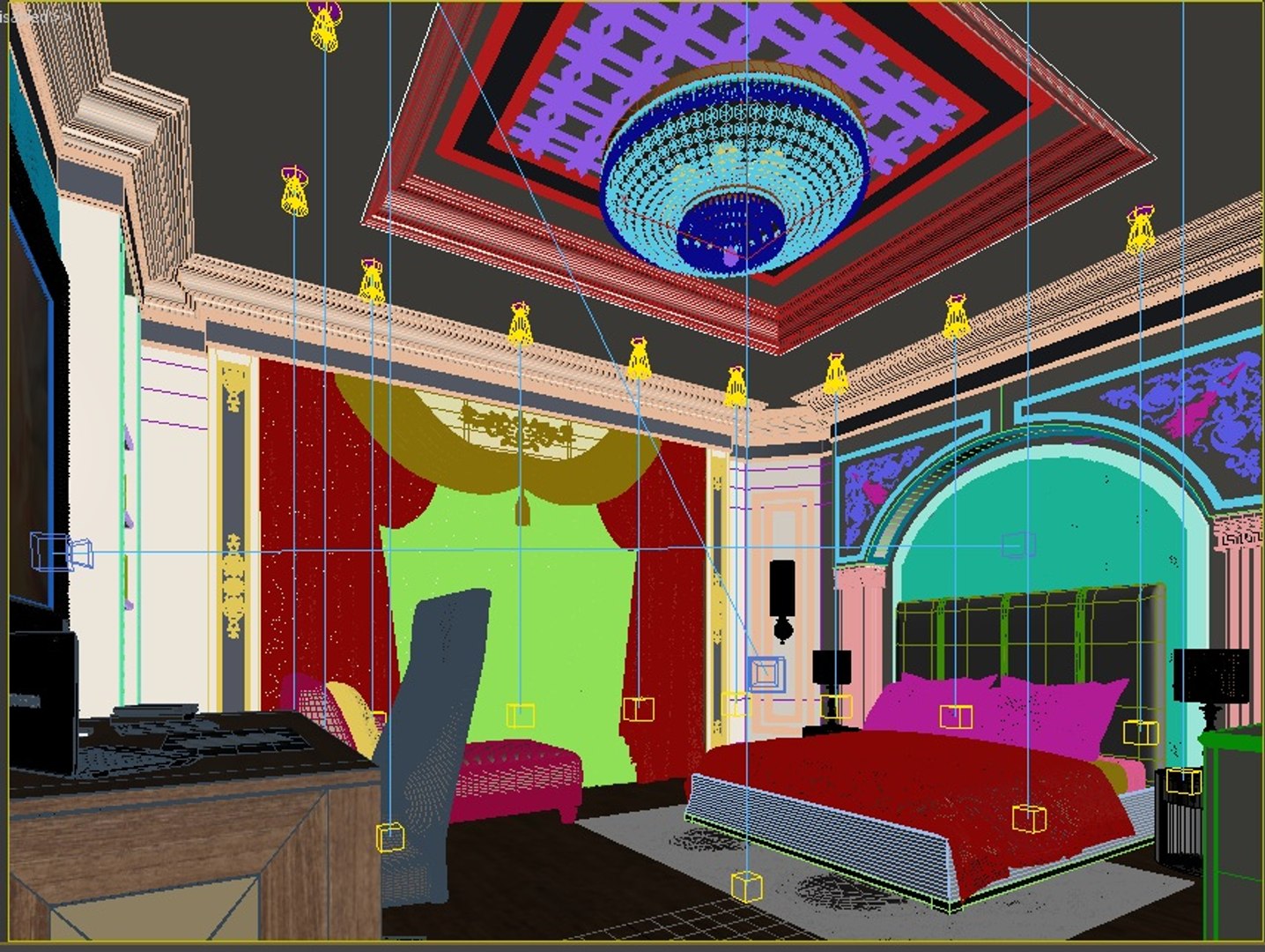 Interior Design Bedroom 3d Max