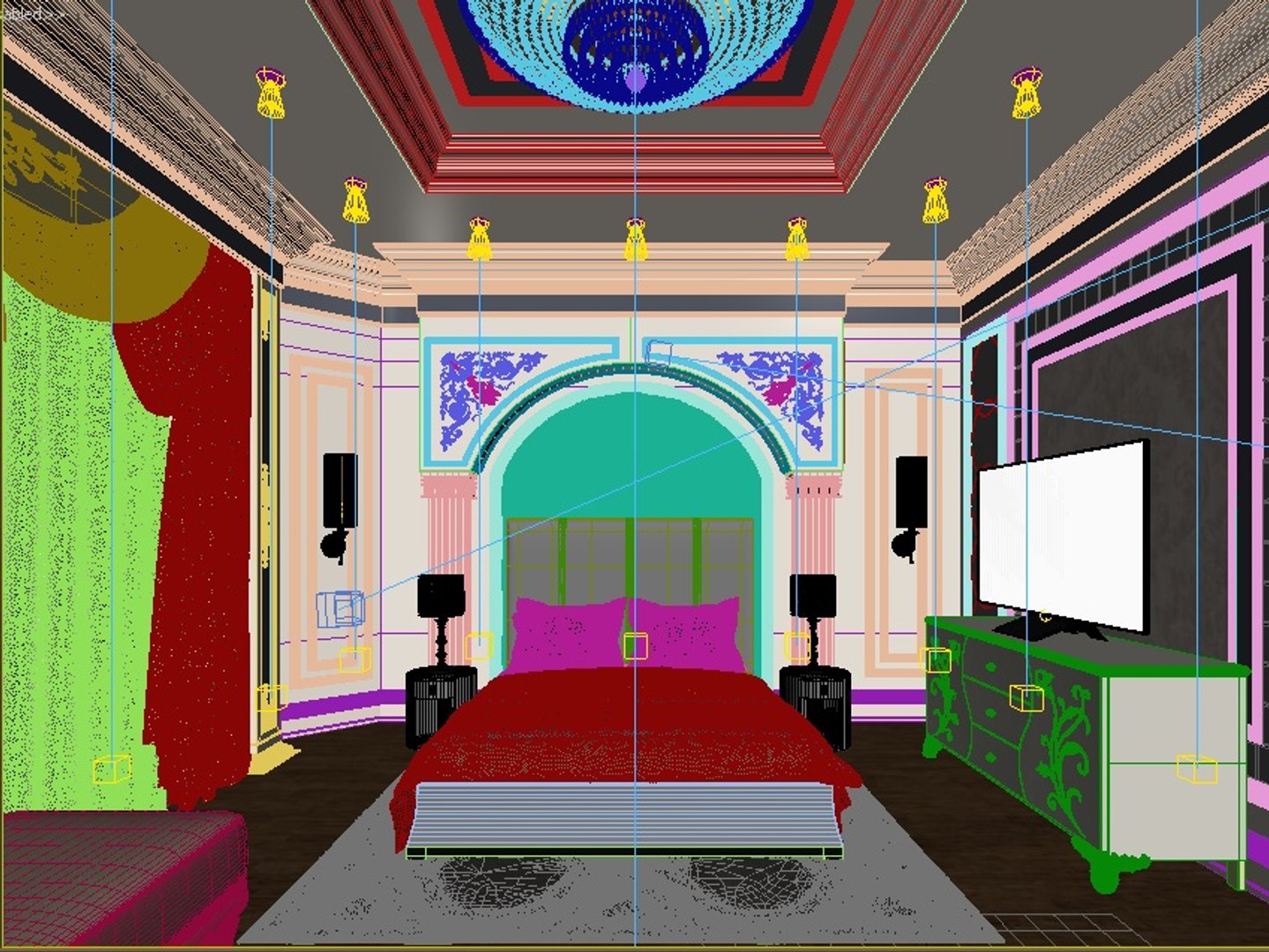 Interior Design Bedroom 3d Max