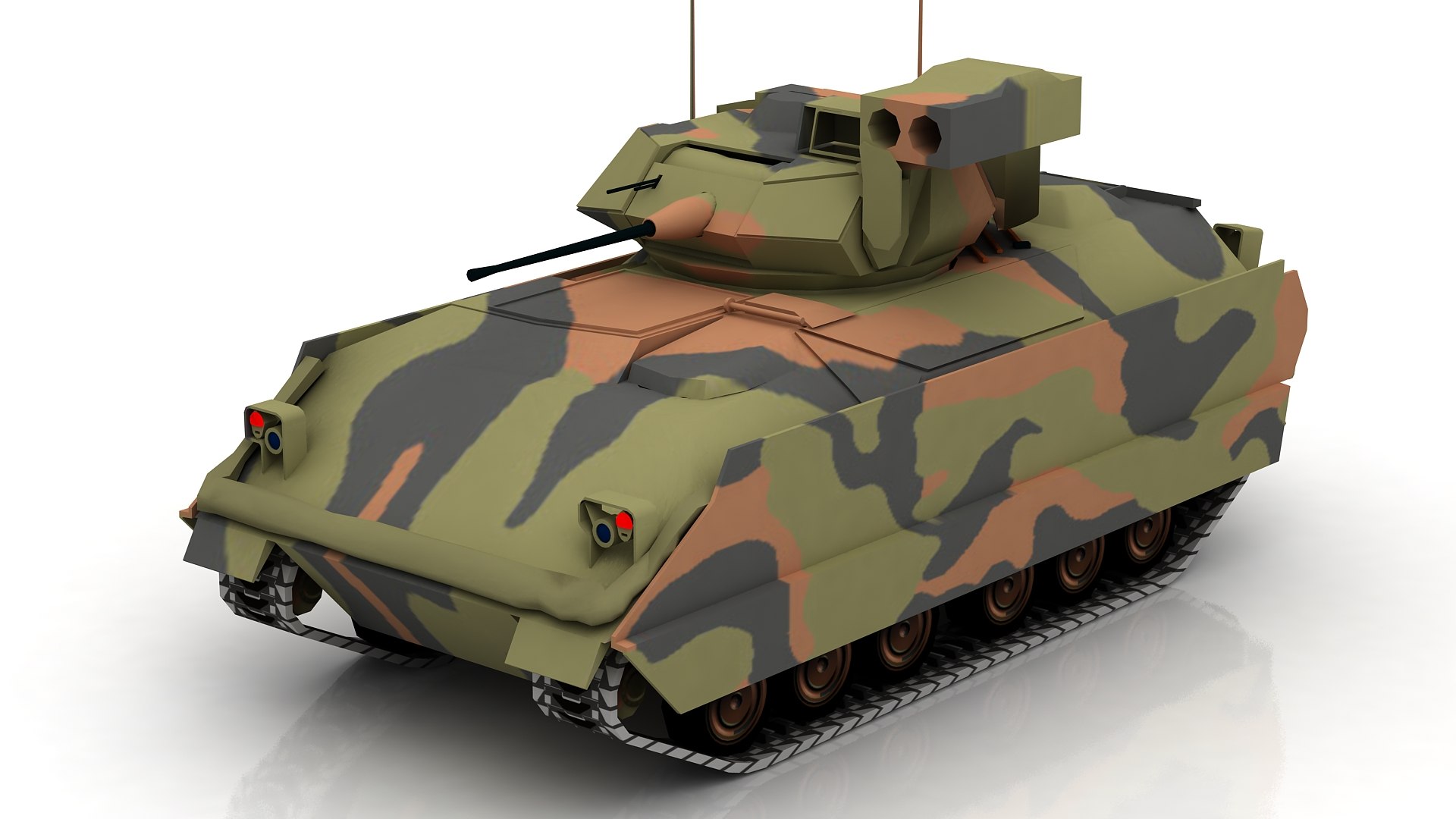 3D M2A2 Infantry Fighting Vehicle - TurboSquid 1787869