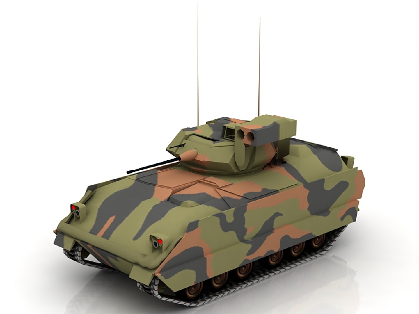 3D M2A2 Infantry Fighting Vehicle - TurboSquid 1787869