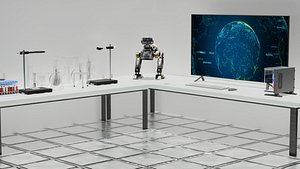 3D Laboratorio model