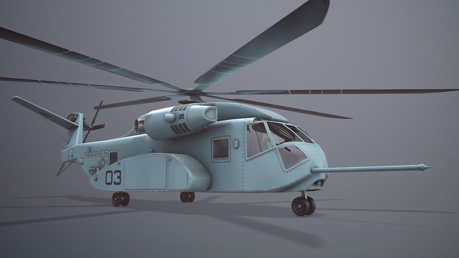 realistic helicopter ch-53k 3D https://p.turbosquid.com/ts-thumb/P9/wGDrL4/zAMjxhbs/screenshot032/png/1580930625/1920x1080/fit_q87/d235ba55ab07d242479408060679429549334c12/screenshot032.jpg