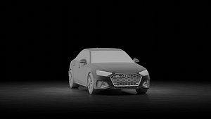 Audi A4 Sedan S-Line 2020 3D model