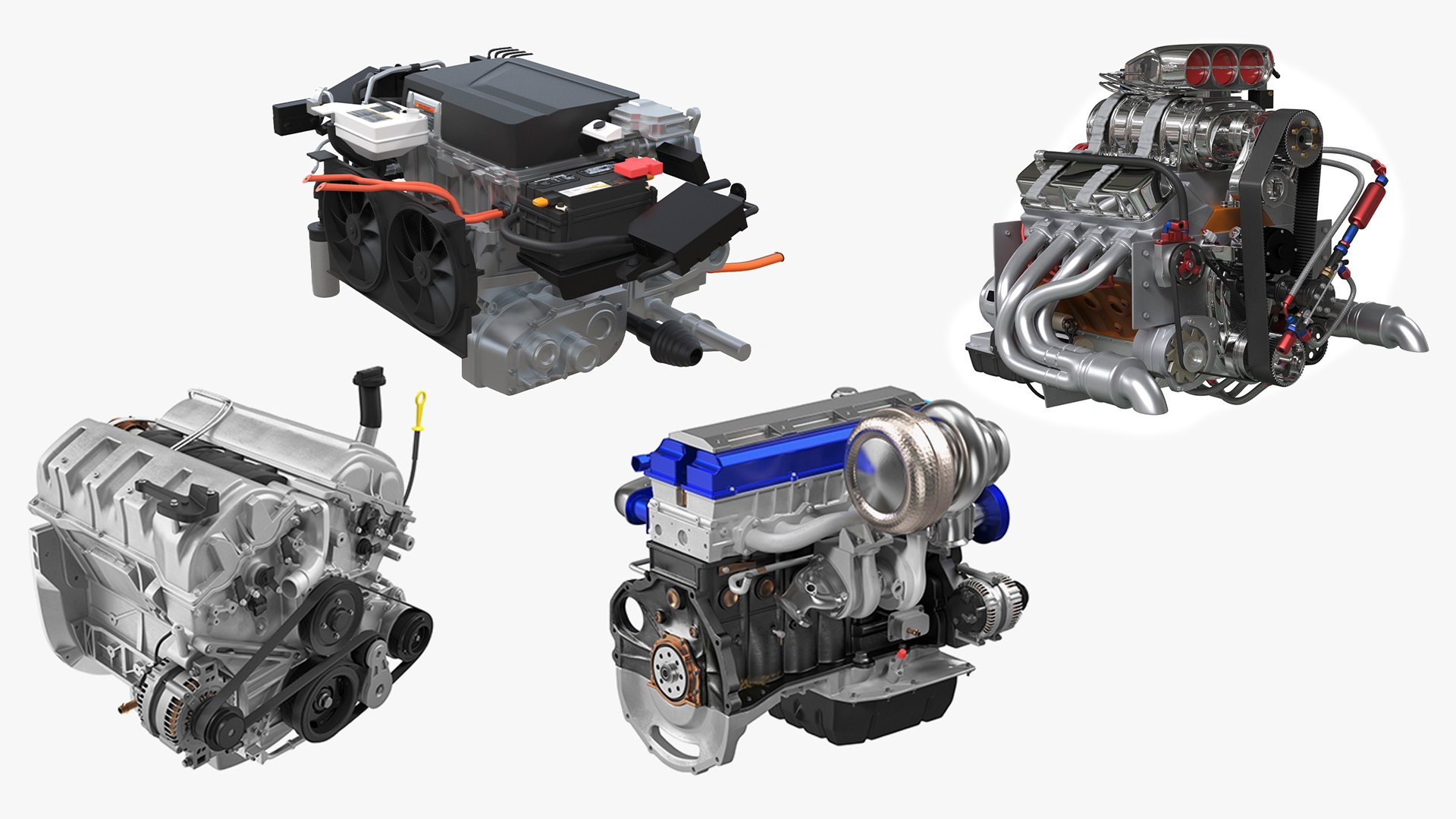3D car engines https://p.turbosquid.com/ts-thumb/P9/wzGZJR/Go/carenginescollectionmb3dmodel002/jpg/1763636285/1920x1080/fit_q87/ed98db757f6b6802e338965f234329ac500c32ca/carenginescollectionmb3dmodel002.jpg