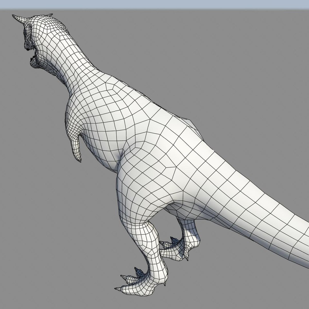 3d model carnotaurus dinosaur sastrei