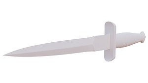 3D model knife v-42
