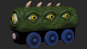 Monster train 3D