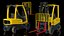 3D Toyota Core Electric Forklift Rigged for Maya