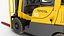 3D Toyota Core Electric Forklift Rigged for Maya
