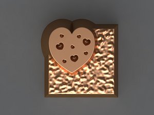 chocolate mold hand 3D model