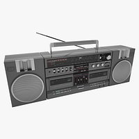 Old Cassette Radio