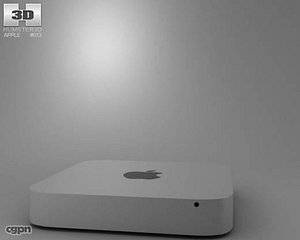 3d model mac apple mini