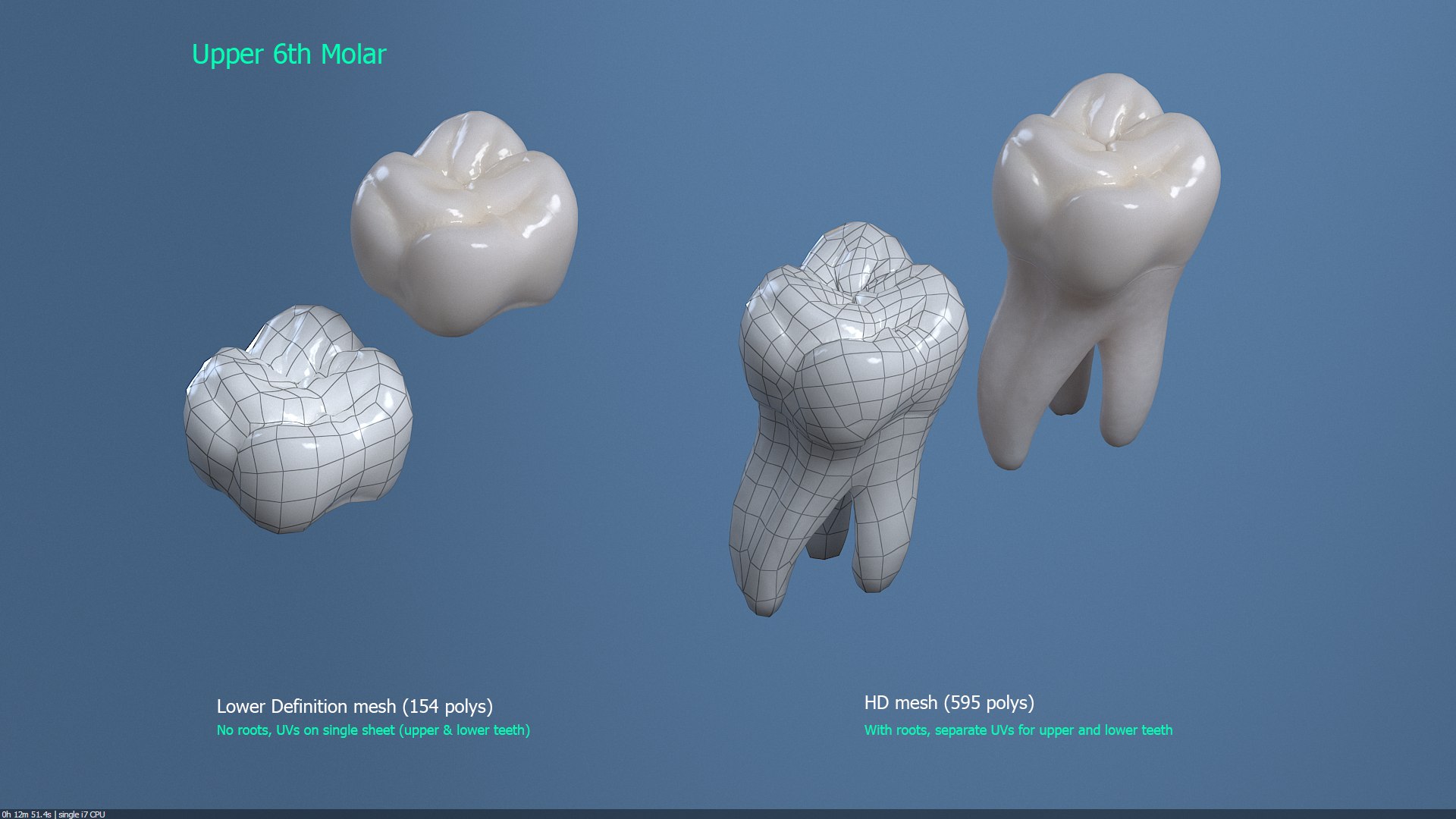 Teeth with Head 3D model https://p.turbosquid.com/ts-thumb/PA/H9ysL1/mo/head_lods/png/1737895928/1920x1080/fit_q87/01e25359843f001f92f4adb787ed2ed5e46af72f/head_lods.jpg