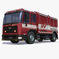 Korean Firetruck 1