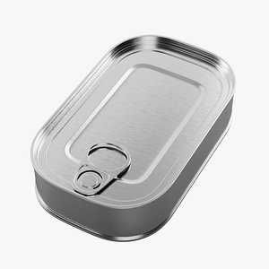 3D model Tuna Can Closed