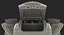 Tesla Model S 60D 2017 Rigged 3D Model