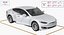 Tesla Model S 60D 2017 Rigged 3D Model