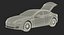 Tesla Model S 60D 2017 Rigged 3D Model