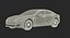 Tesla Model S 60D 2017 Rigged 3D Model