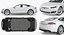Tesla Model S 60D 2017 Rigged 3D Model