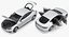 Tesla Model S 60D 2017 Rigged 3D Model