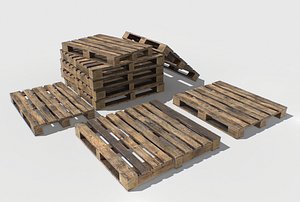 3D industrial pallets