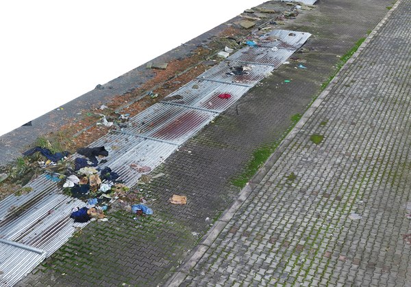 3D abandoned street hd 16k model