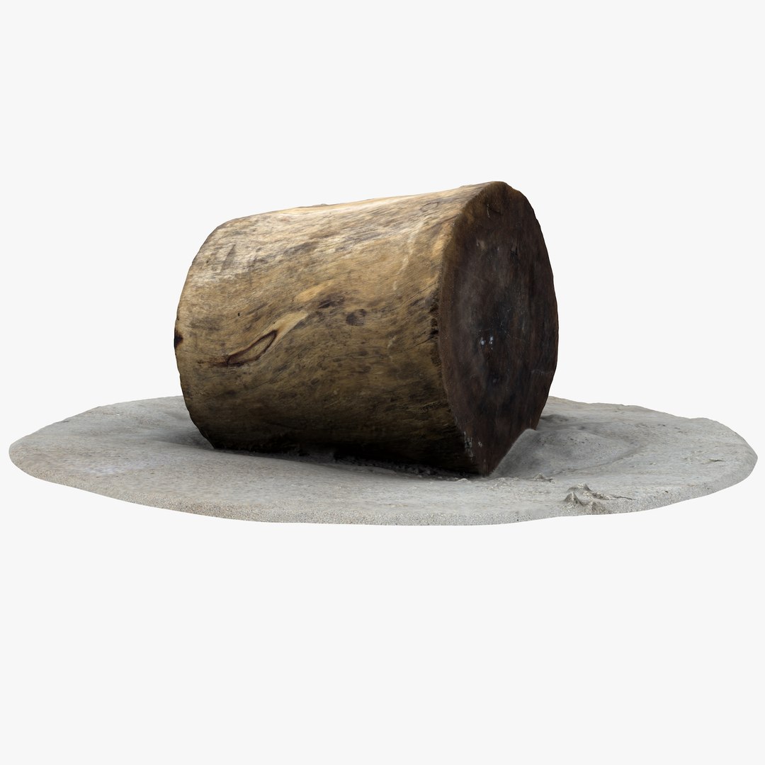 Rustic Wood Stump 2 Model - TurboSquid 1230369