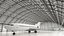 Boeing 727 100 generico privato mantenuto in un hangar attrezzato